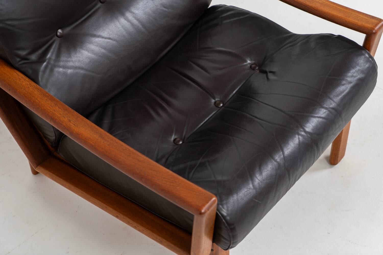 Fauteuil en teck de Glostrup