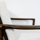 Pair of B-7522 Armchairs by Zenon Bączyk, 1960s