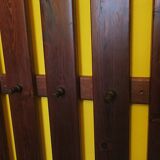 Mid century wall mounted coat and hat rack, 1960s