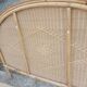 Rattan headboard