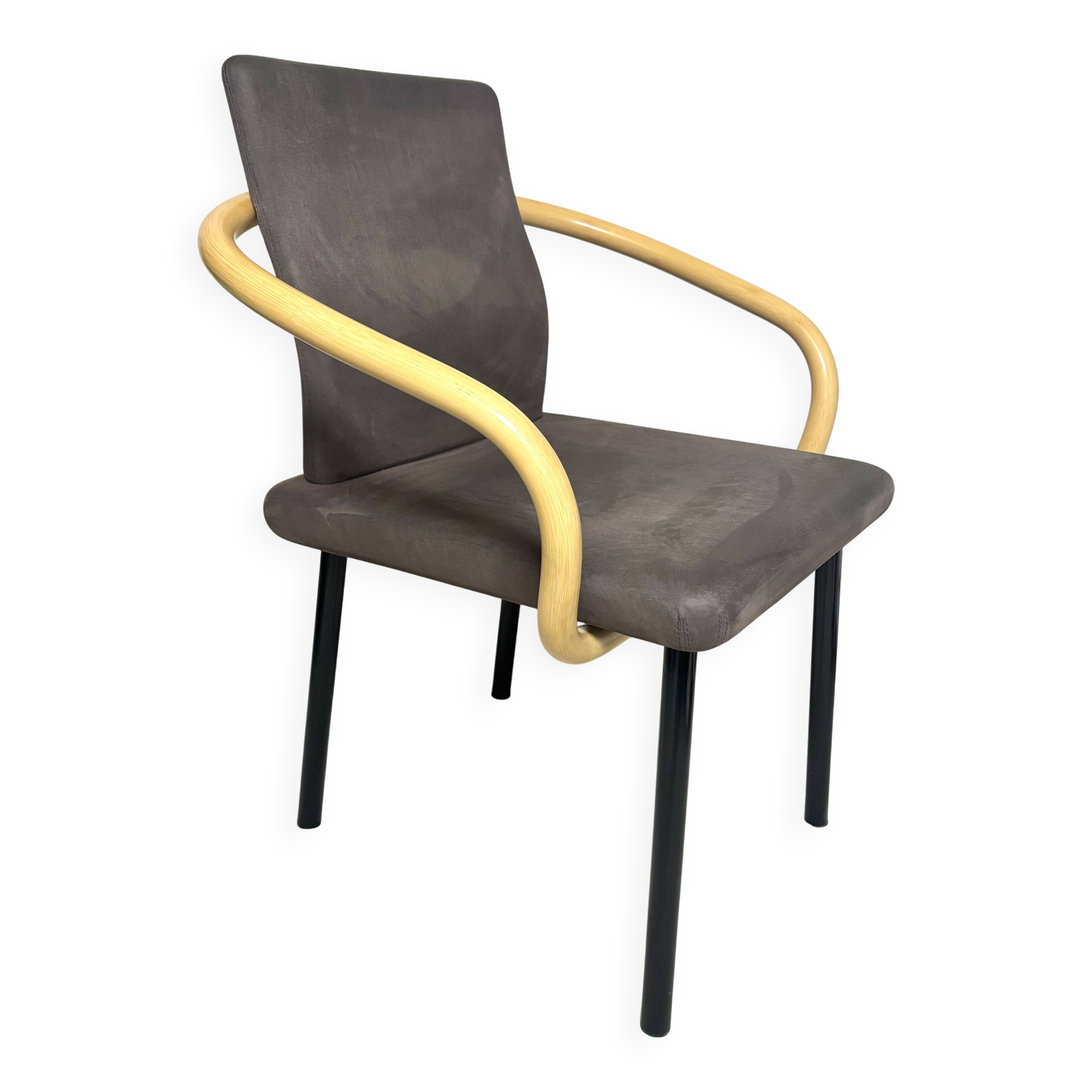 Ettore Sottsass Knoll Mandarin Chairs, 1986