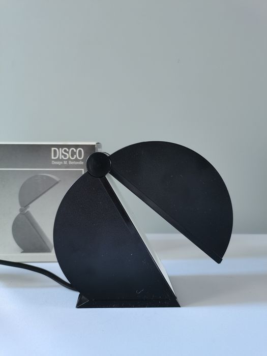 Pair of Italian Disco table lamps by Bertorelle
