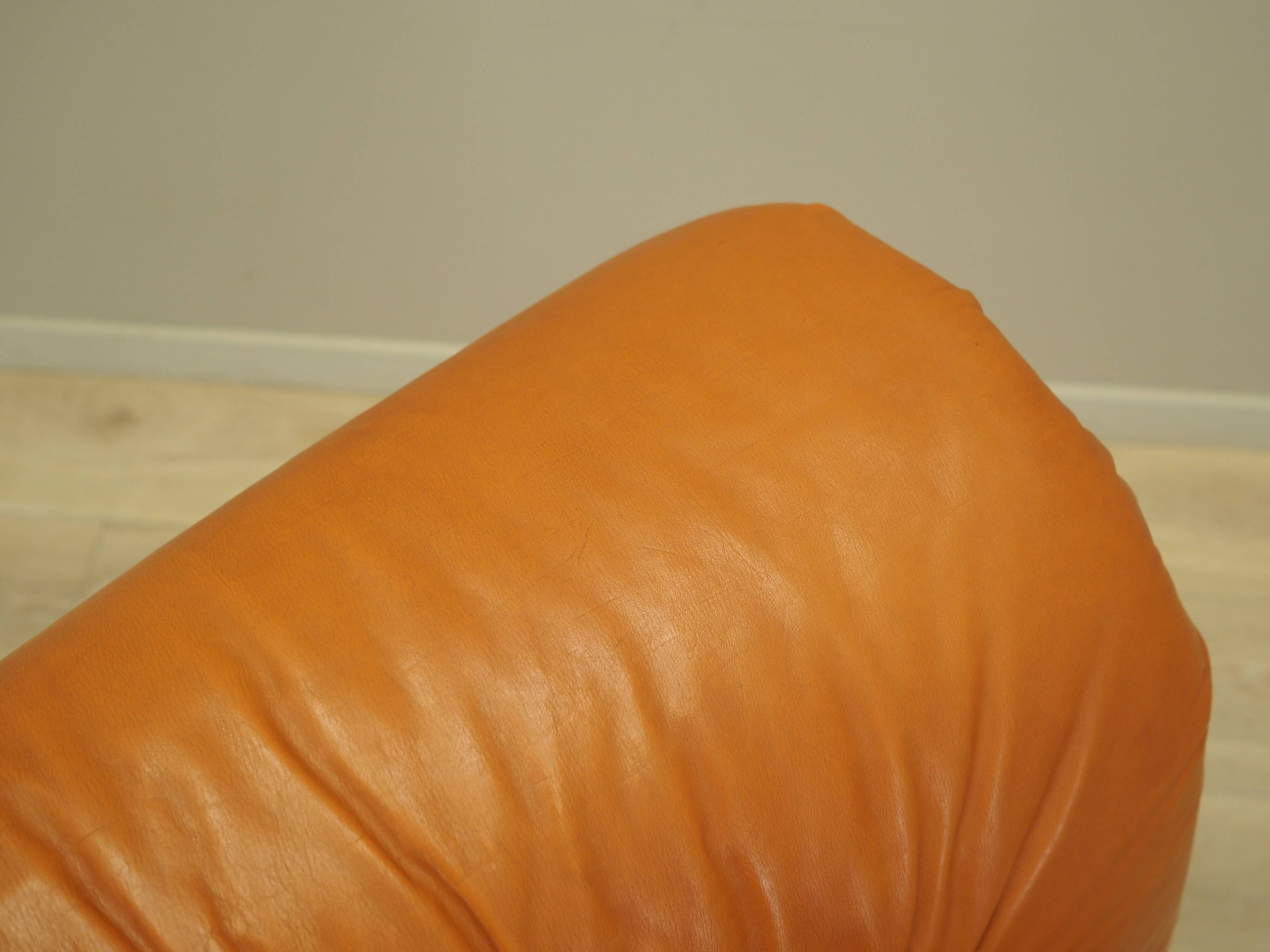 Red armchair, Italian design, 1970s, production: Italy