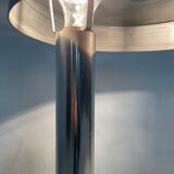 Vintage metal boomerang foot desk lamp