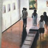 Acrylic painting Saatchi Gallery