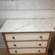 Commode avec  marbre
