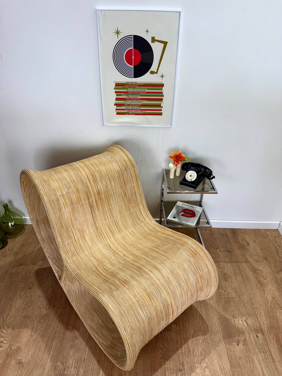 Elk Home Ribbon Rattan Chair