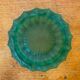 Cendrier Ancien LUMINARC Verre Moulé Vert Vintage