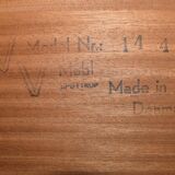 Extendable dining table from VV Møbler Spøttrup, 1970s