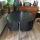 Built-in table and chairs