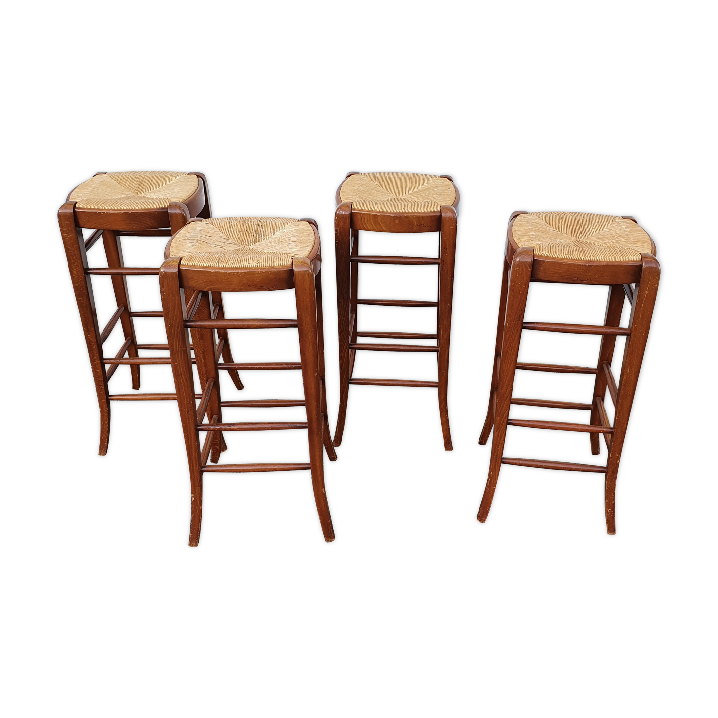 4 bar stools from 1980