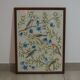 Painting decoration birds and foliage