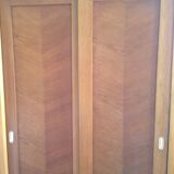Sliding door cabinet