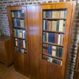 Art Deco mahogany library from the 1930s.