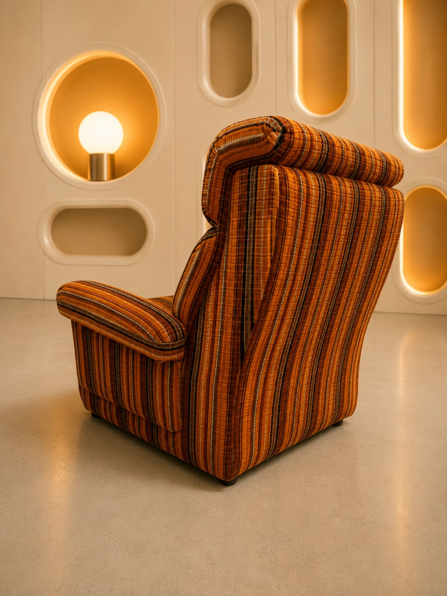 1970s Space-Age armchair pair