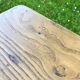 Table de ferme en bois brut