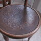 Set of 5 bistro chairs from the 30s