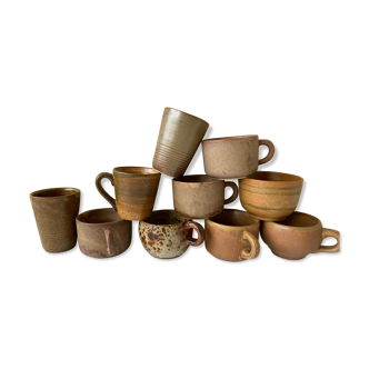 Set of vintage cups