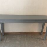 Grey patinated console