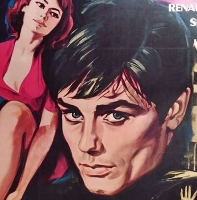 Original poster 1960 vintage rocco and his brothers alain delon annie girardot l visconti entilée