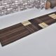 Black And White Handwoven Kilim Runner sku3842