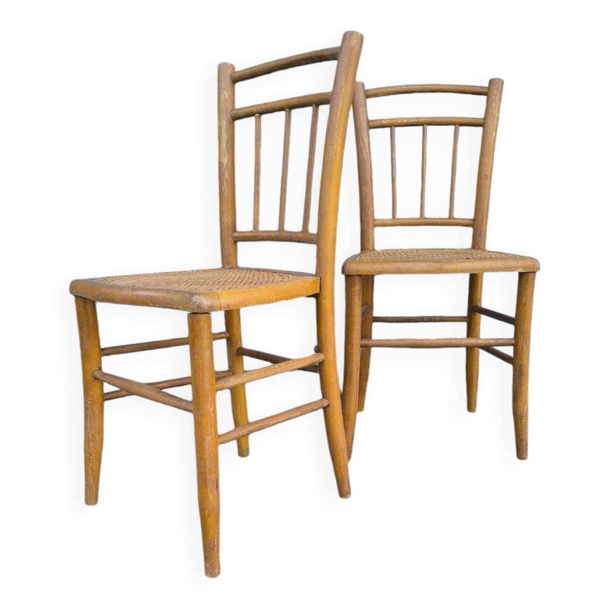 Paire de chaises bistrot, années 30