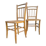 Pair of bistro chairs, 1930s