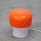 Rare Orange Mushroom Table Lamp by Luigi Massoni for Guzzini, 1970s