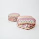 Paire de poufs 1970
