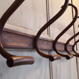Hanger curved wooden