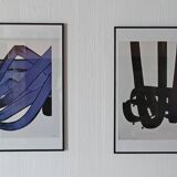 Pierre soulages after two works