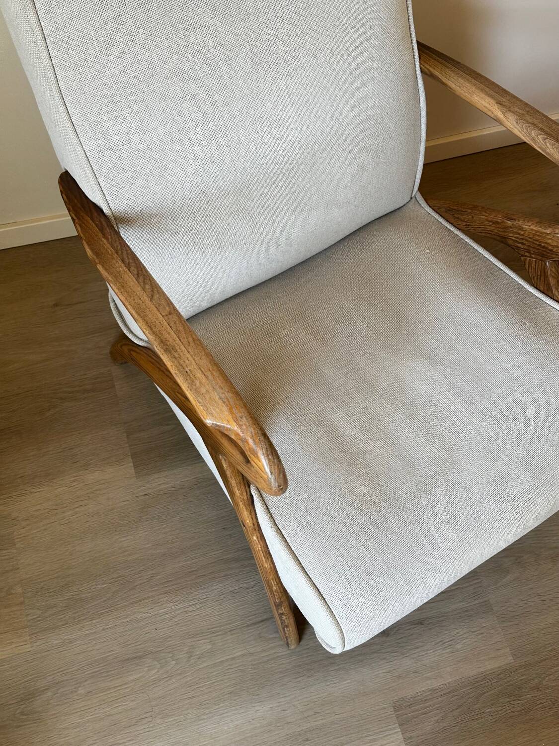 Mid Century Oak armchair