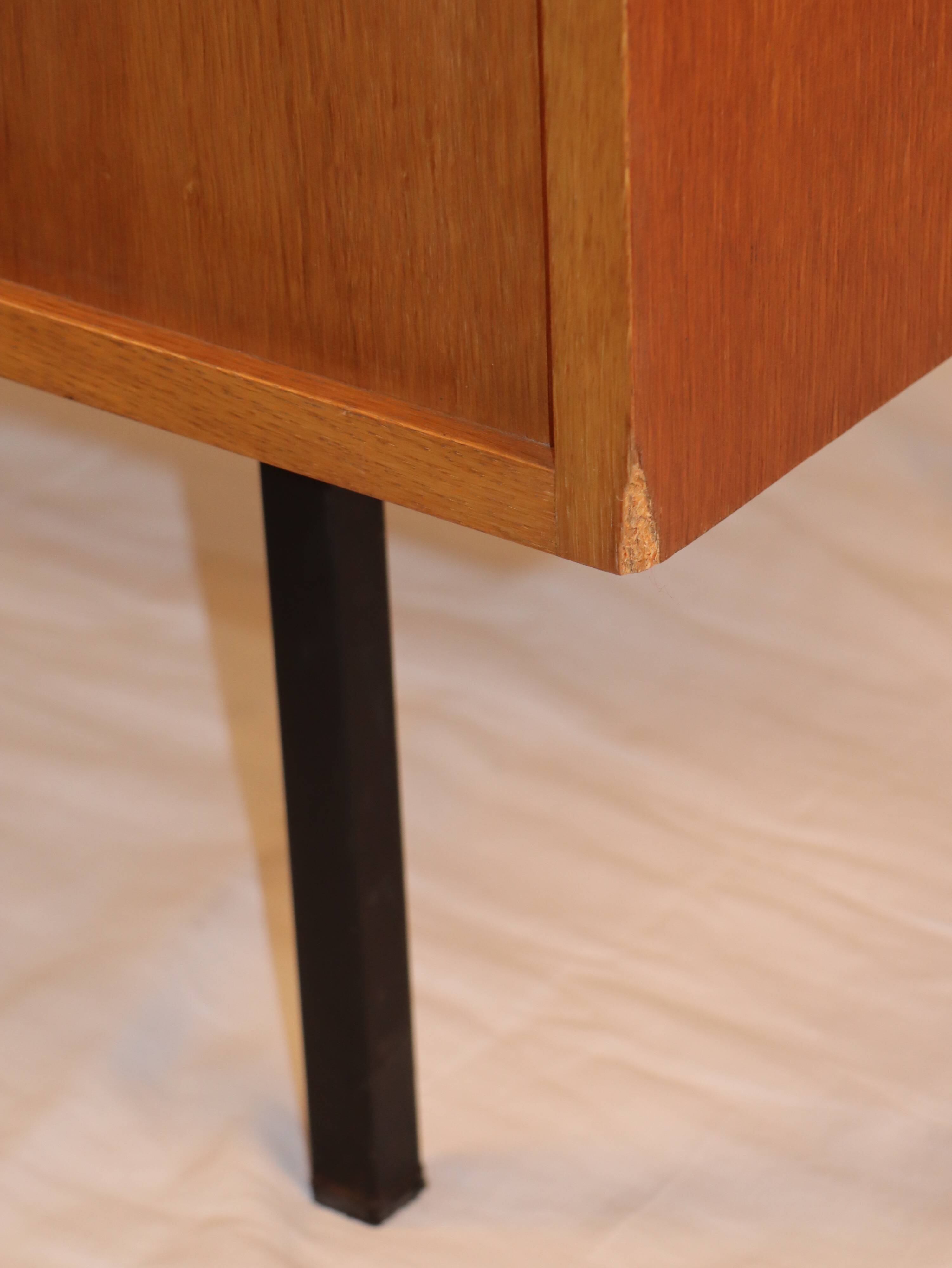 Vintage desk Jacques Hitier 1950