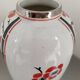Paire de vases art déco faïence moulin des loups 1930