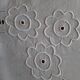 Old linen tablecloth