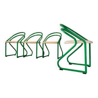 4 vintage chairs from around 1980