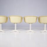 4 chairs "La Fonda" Eames & Herman Miller.