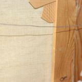 Original Swedish oil painting on canvas from the mid-century "Still Life with Bowl of Fruit" by Eric Lundgren -