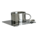 Tasse à expresso en inox brillant