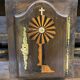 Religious Breton croachlier in chestnut - 19th