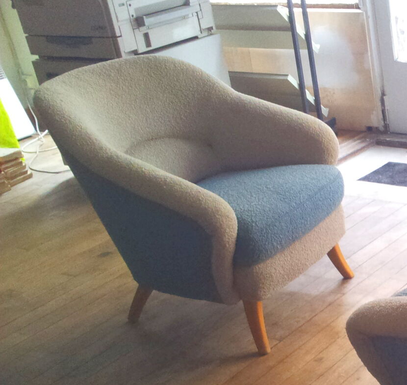 Pair of danish armchairs 50/60 years