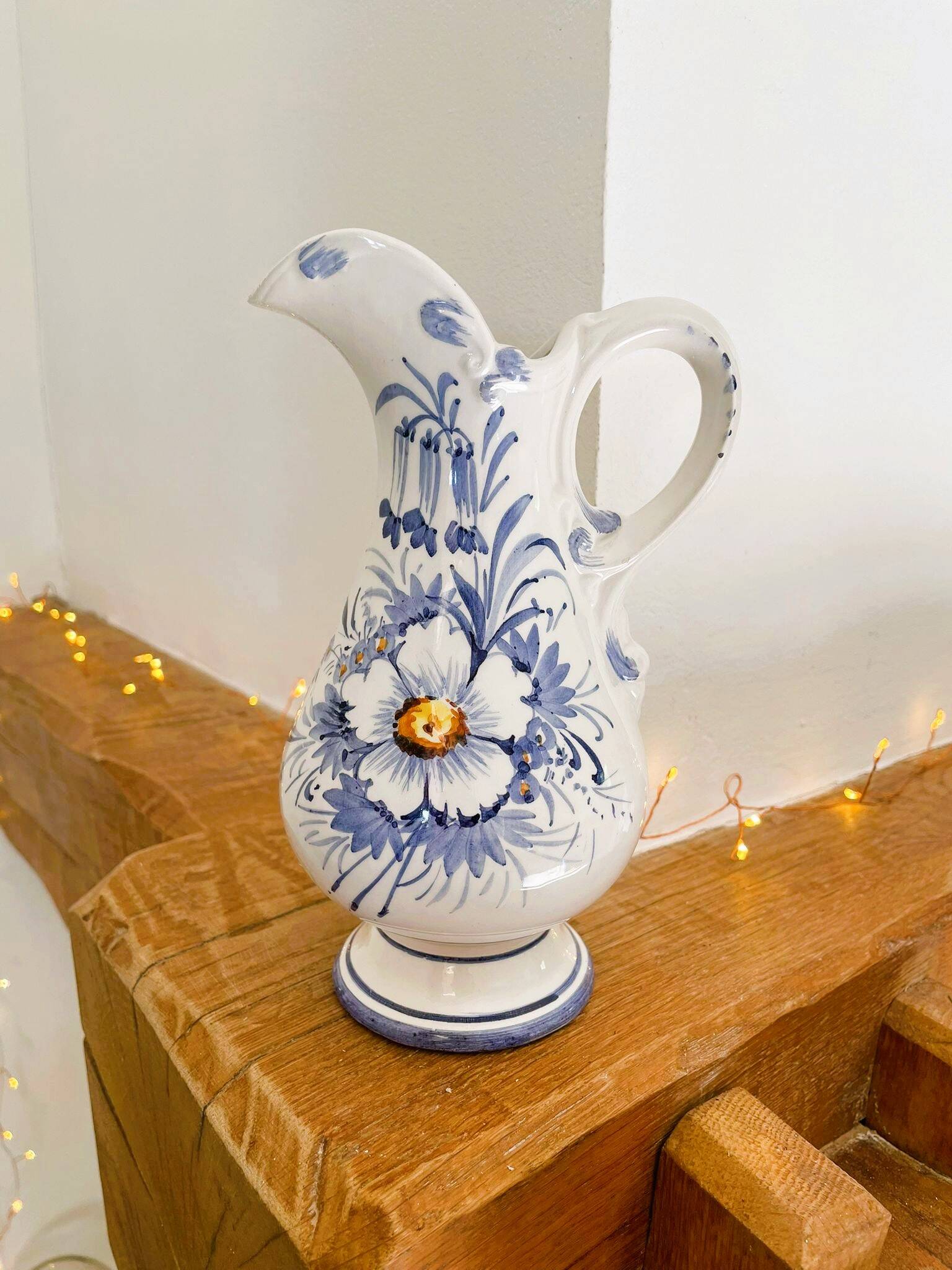 Capodimonte porcelain carafe