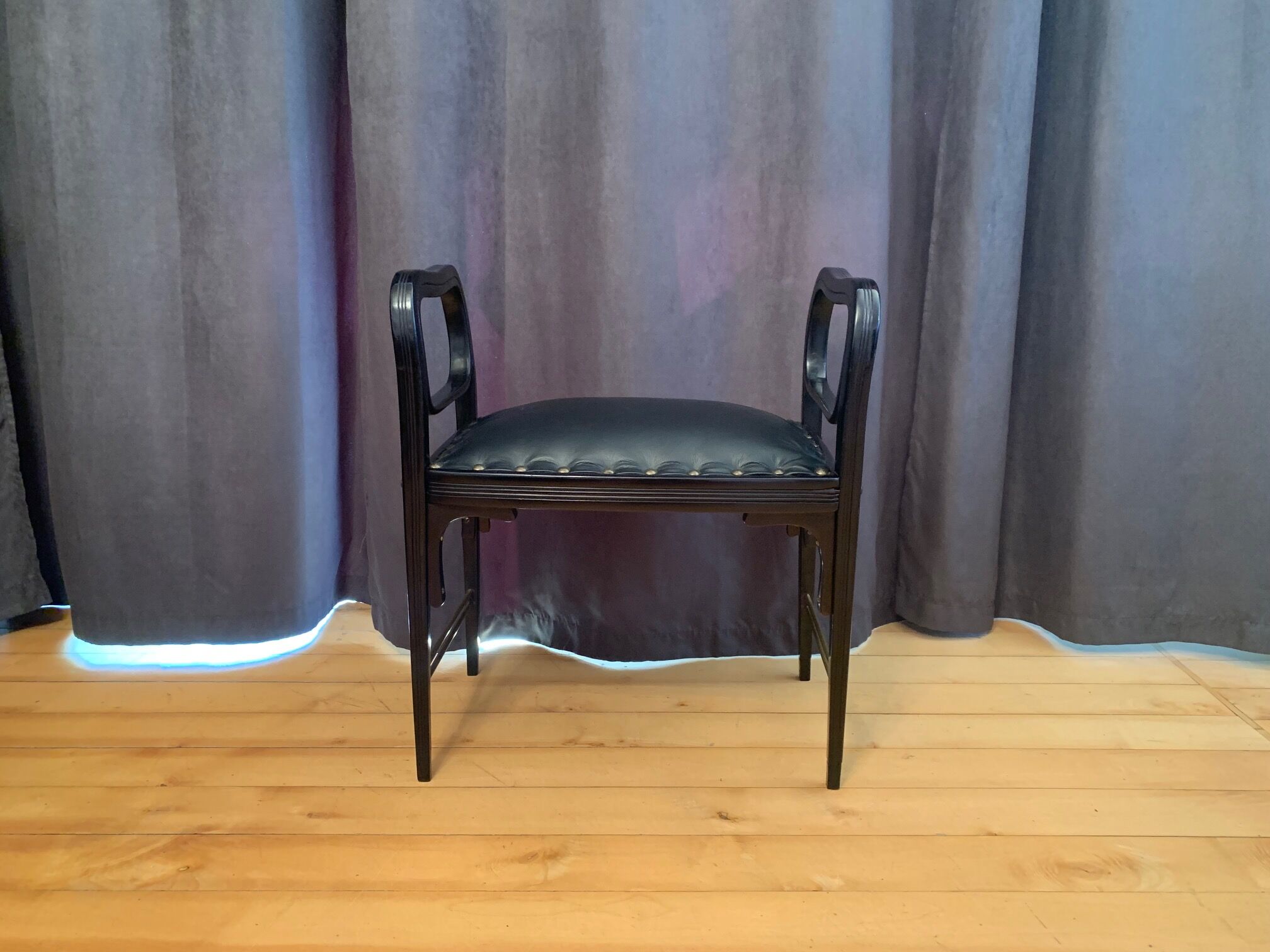 Jugendstil stool designed by Otto Wagner, Jacob & Josef Köhn, Austria, 1905.