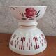 Duo of stenciled bowls
