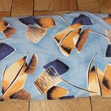 rare vintage bedspread from the 60s-70s France textile Bassora exclusive