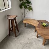 Brutalist high stool