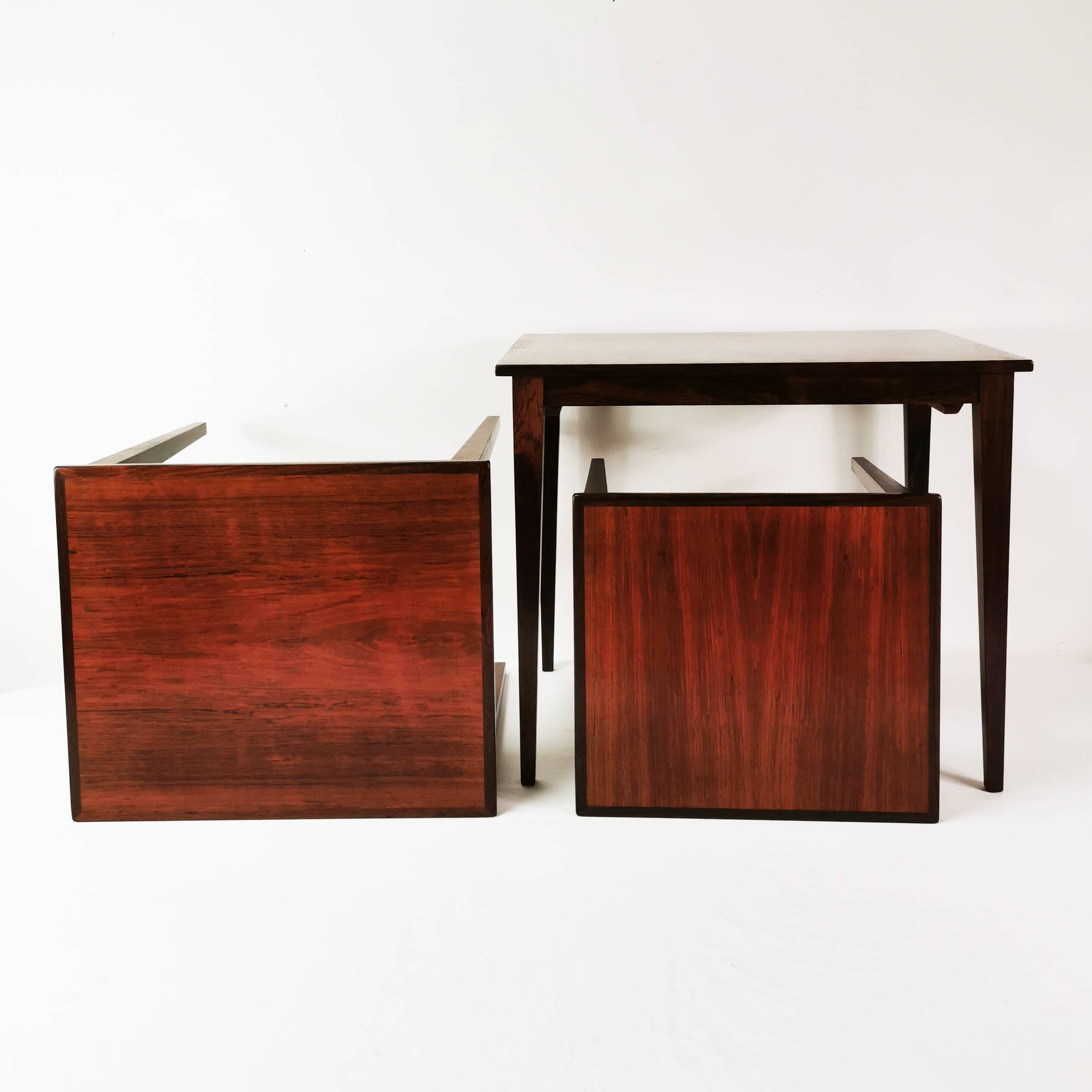 Mid Century modular table set, KFF, Denmark 1960s