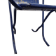 Vintage Harry Sebel Stak A Bye Chair Blue, 1950s