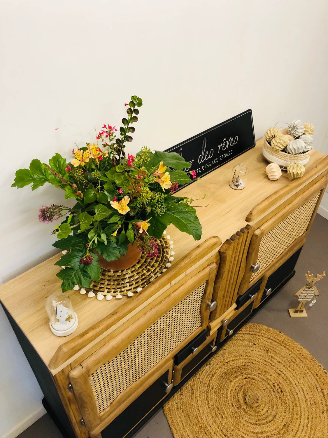Mado solid oak sideboard