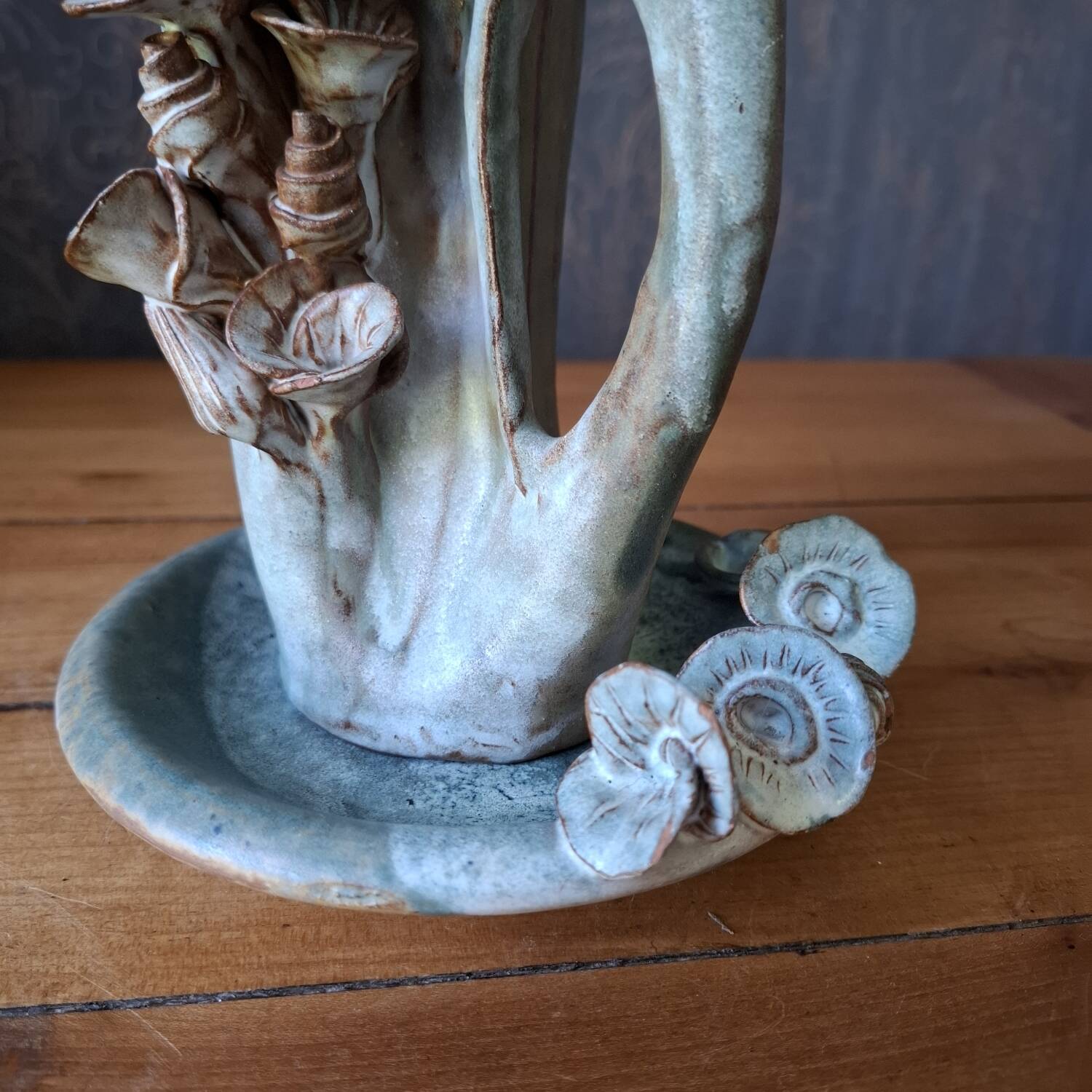 Glazed ceramic vase by Christopher Crete